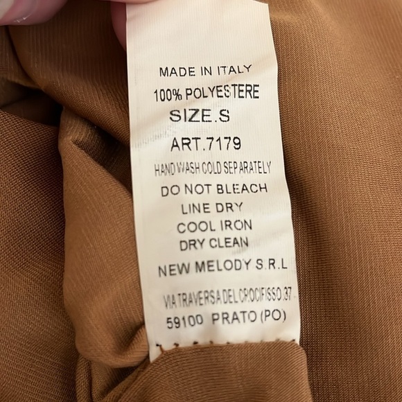 Carla Conti | Sequin gold/copper fringe mesh overlay mini dress Women’s size S - Picture 10 of 11